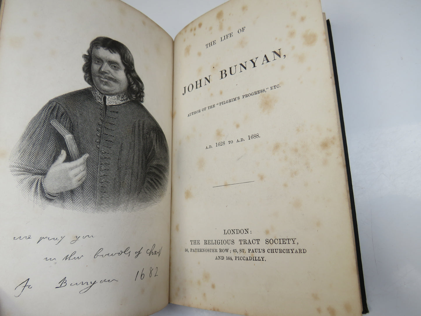 The Life of John Bunyan Author of The Pilgrims Progress etc A.D 1628 to A.D 1688