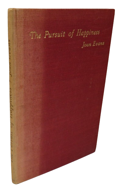 The Pursuit of Happiness The Story of Madame De Serilly 1762-1799 By Joan Evans 1946 1st Edition book front cover
