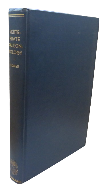 Vertebrate Paleontology by Alfred Sherwood Romer 1936 2nd Impression book front cover