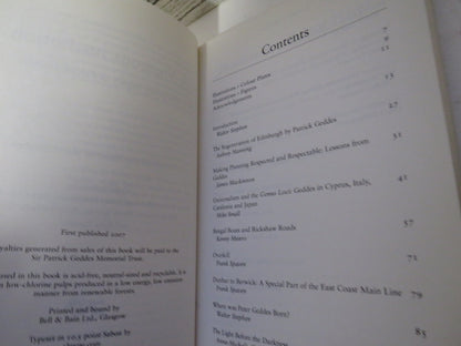 A Vigorous Institution The Living Legacy of Patrick Geddes 2007 book image 5