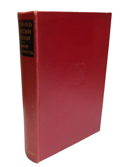 It's An Old Scottish Custom by Francis Drake-Carnell, 1939 book front cover