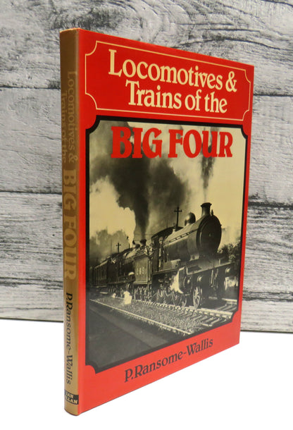 Locomotive & Trains Of The Big Four By P. Ransome-Wallis 1978 book front cover