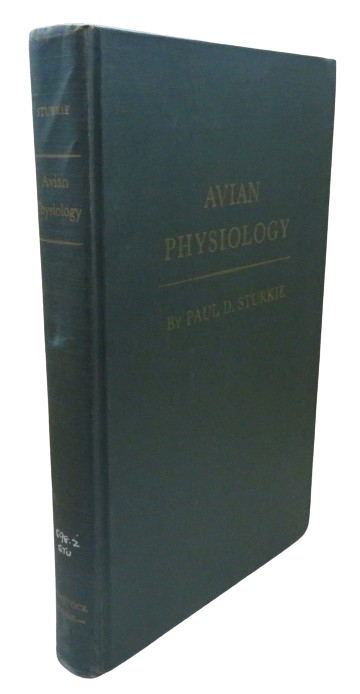 Avian Physiology By Paul D. Sturkie 1954 book front cover