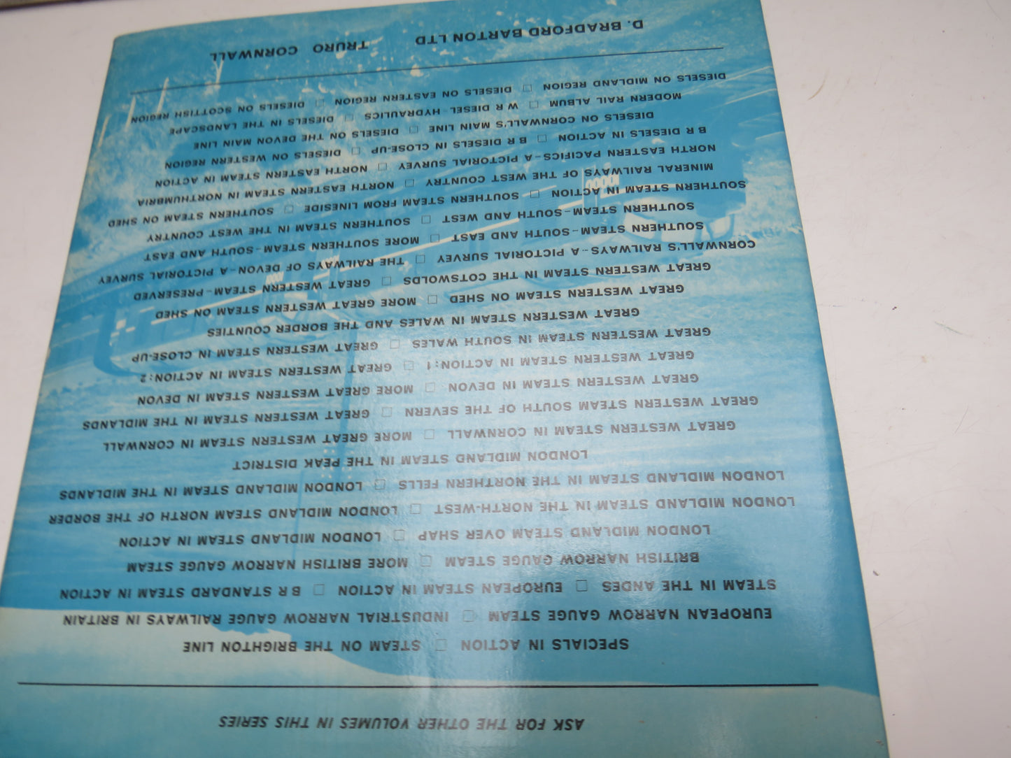 Diesels On Scottish Region by S. Rickard 1975 (Vintage Railway Book) book 2