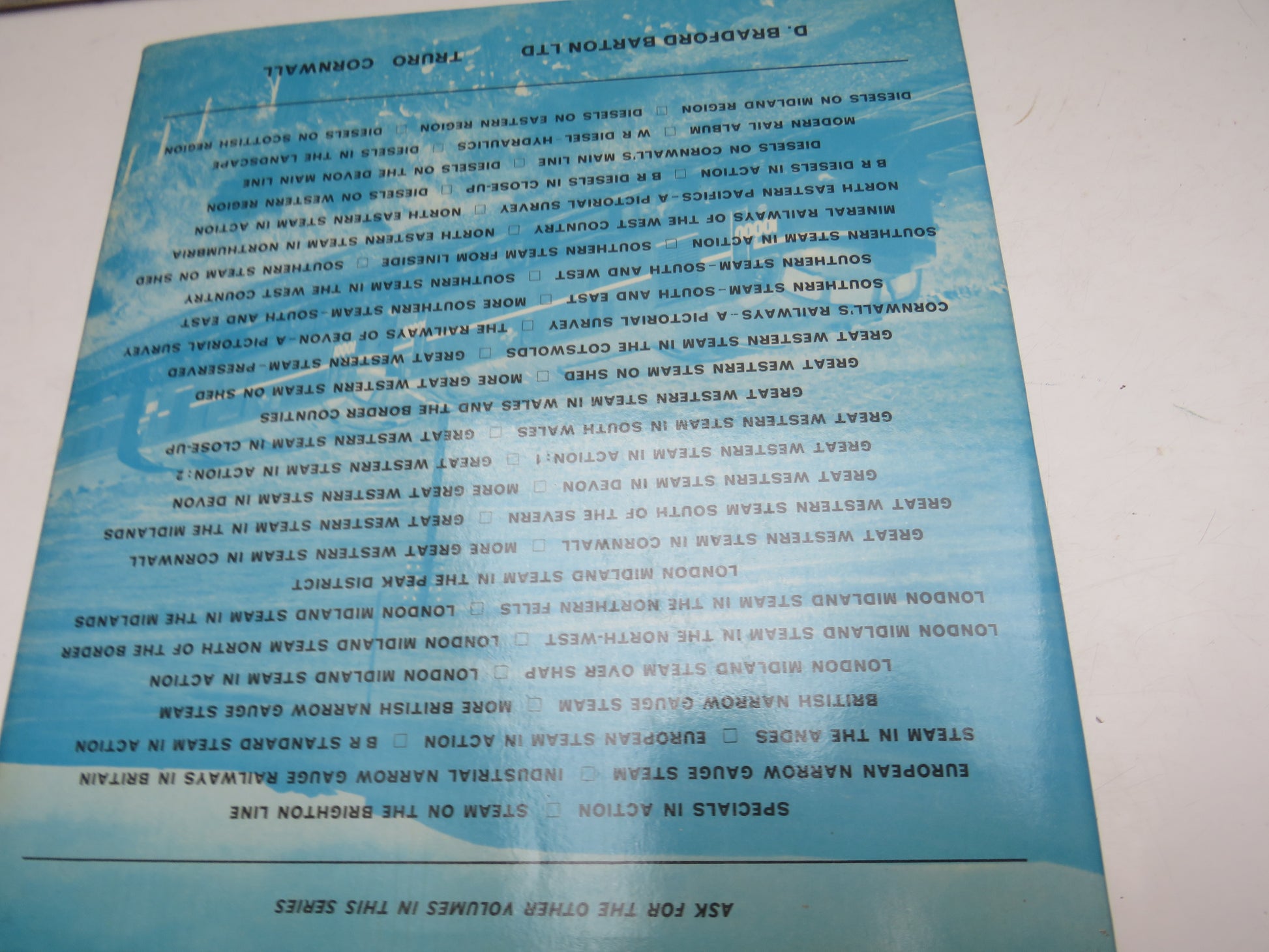 Diesels On Scottish Region by S. Rickard 1975 (Vintage Railway Book) book 2