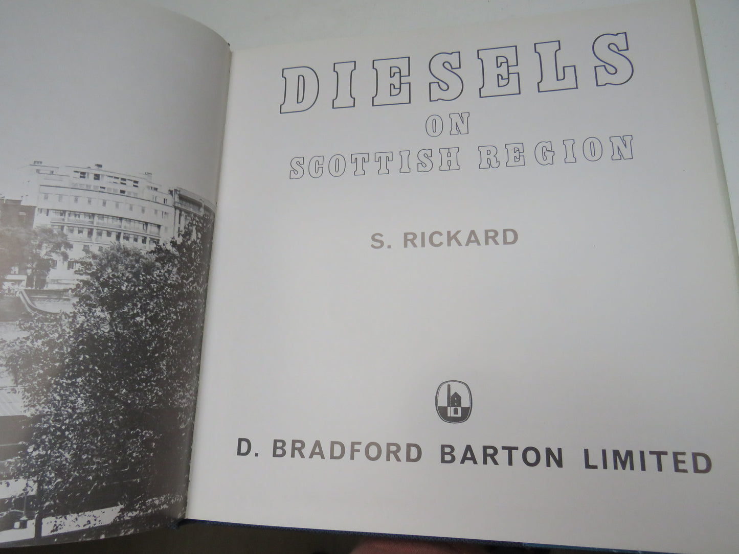 Diesels On Scottish Region by S. Rickard 1975 (Vintage Railway Book) book 3