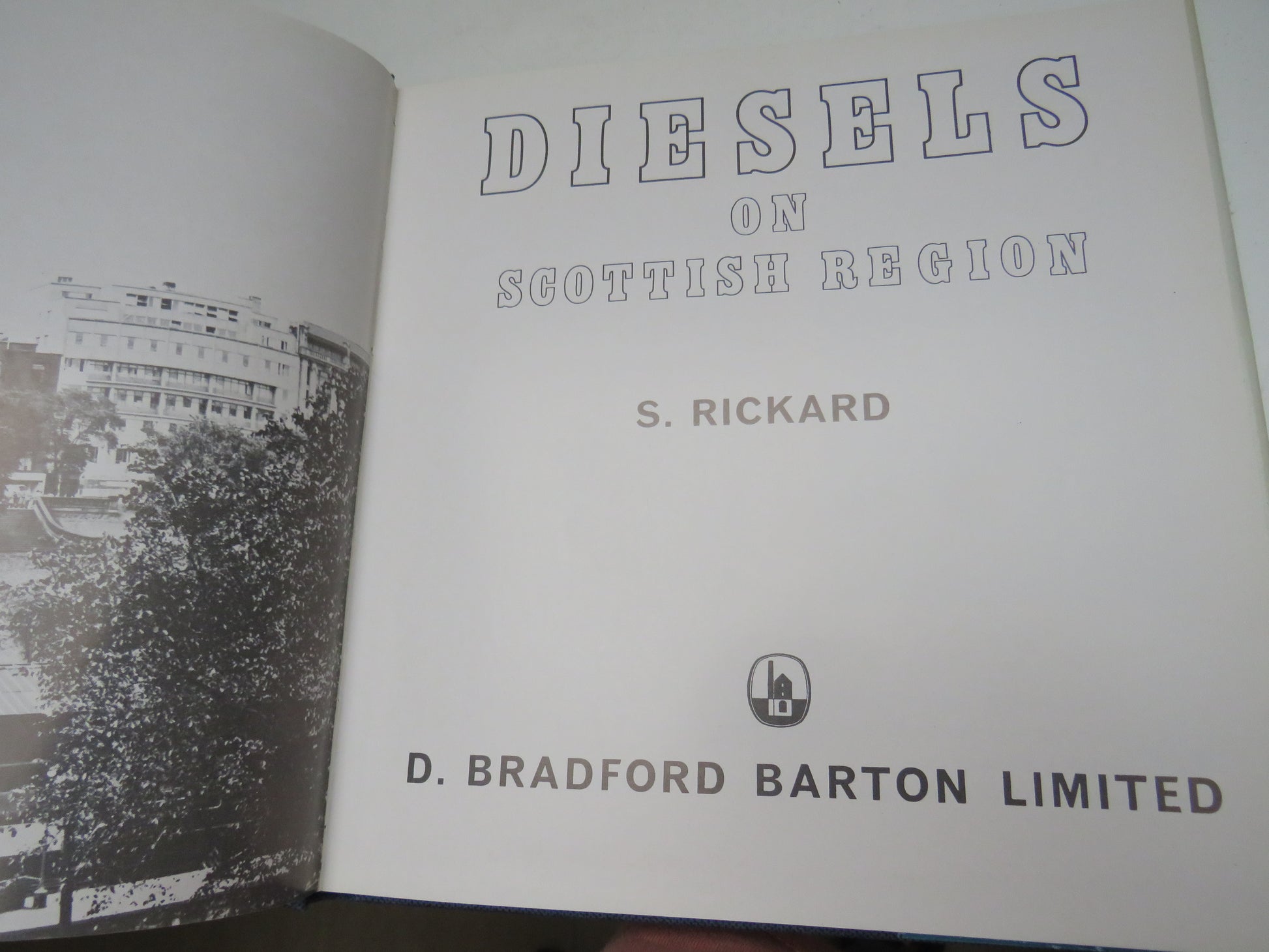 Diesels On Scottish Region by S. Rickard 1975 (Vintage Railway Book) book 3