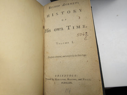 Bishop Burnet's History of His Own Time Vol 1 -6 - 1725 - 1753 book image 4
