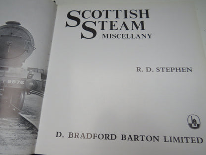 Scottish Steam Miscellany by R.D. Stephen (Vintage Railway Book) book image 3