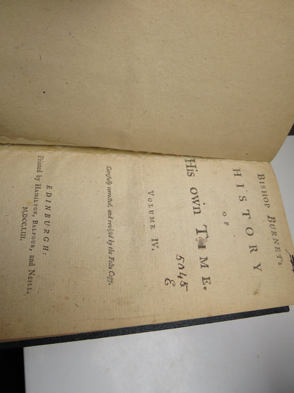 Bishop Burnet's History of His Own Time Vol 1 -6 - 1725 - 1753 book image 8