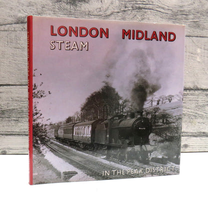 London Midland Steam in the Peak District by J.R. Hillier 1978 (Vintage Railway Book) book front cover