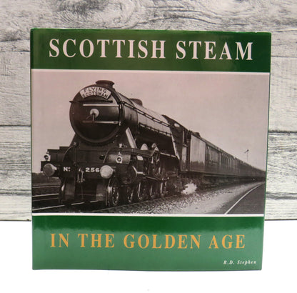 Scottish Steam in the Golden Age by R.D. Stephen (Vintage Railway Book) book front cover