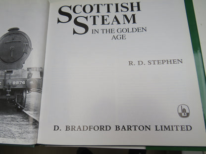 Scottish Steam in the Golden Age by R.D. Stephen (Vintage Railway Book) book image 3