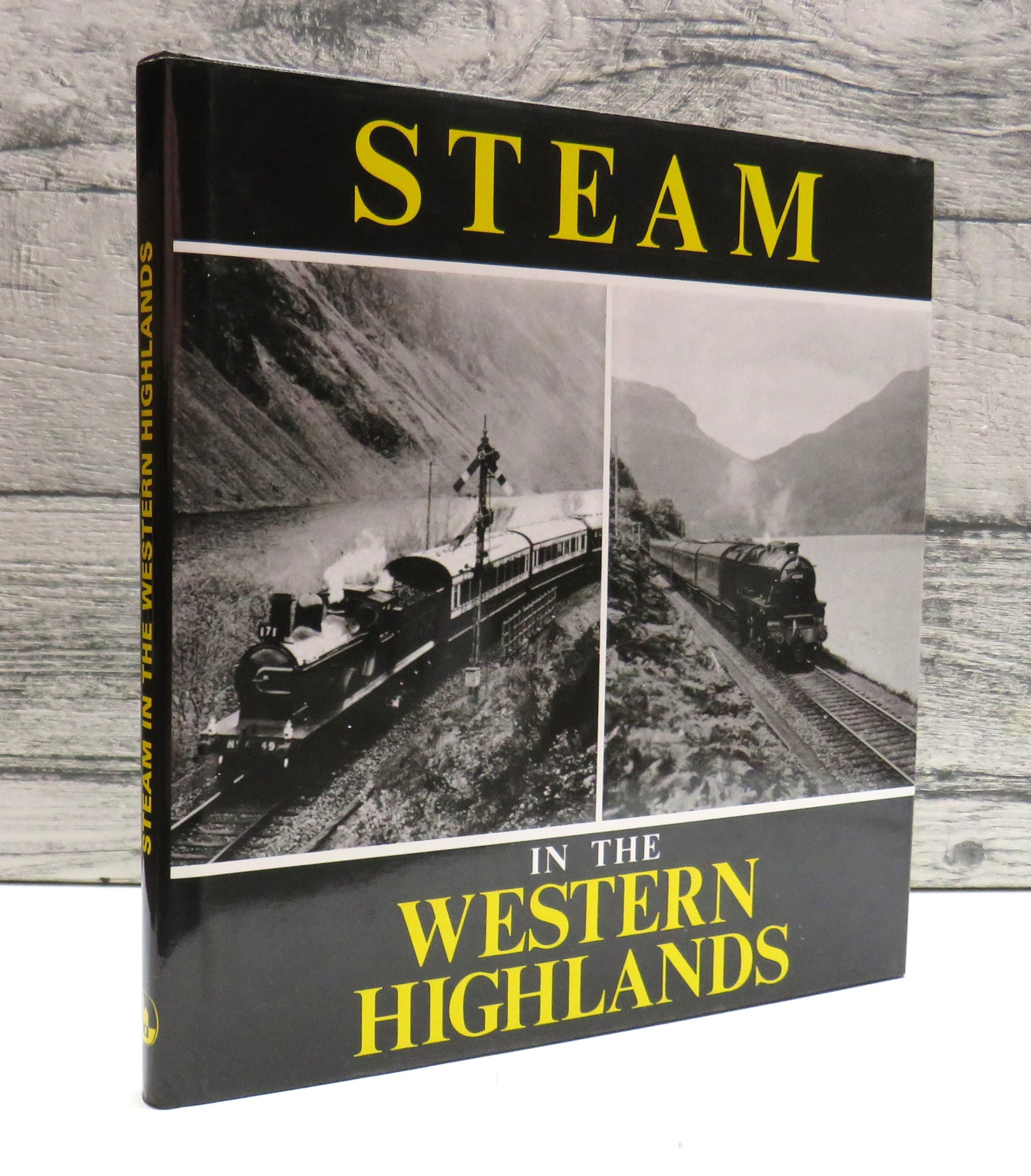 Steam in the Western Highlands edited by Jack Kernahan 1978 (Vintage Railway Book) book cover