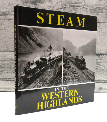 Steam in the Western Highlands edited by Jack Kernahan 1978 (Vintage Railway Book) book front cover