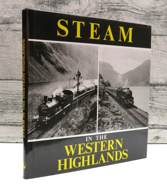 Steam in the Western Highlands edited by Jack Kernahan 1978 (Vintage Railway Book) book cover