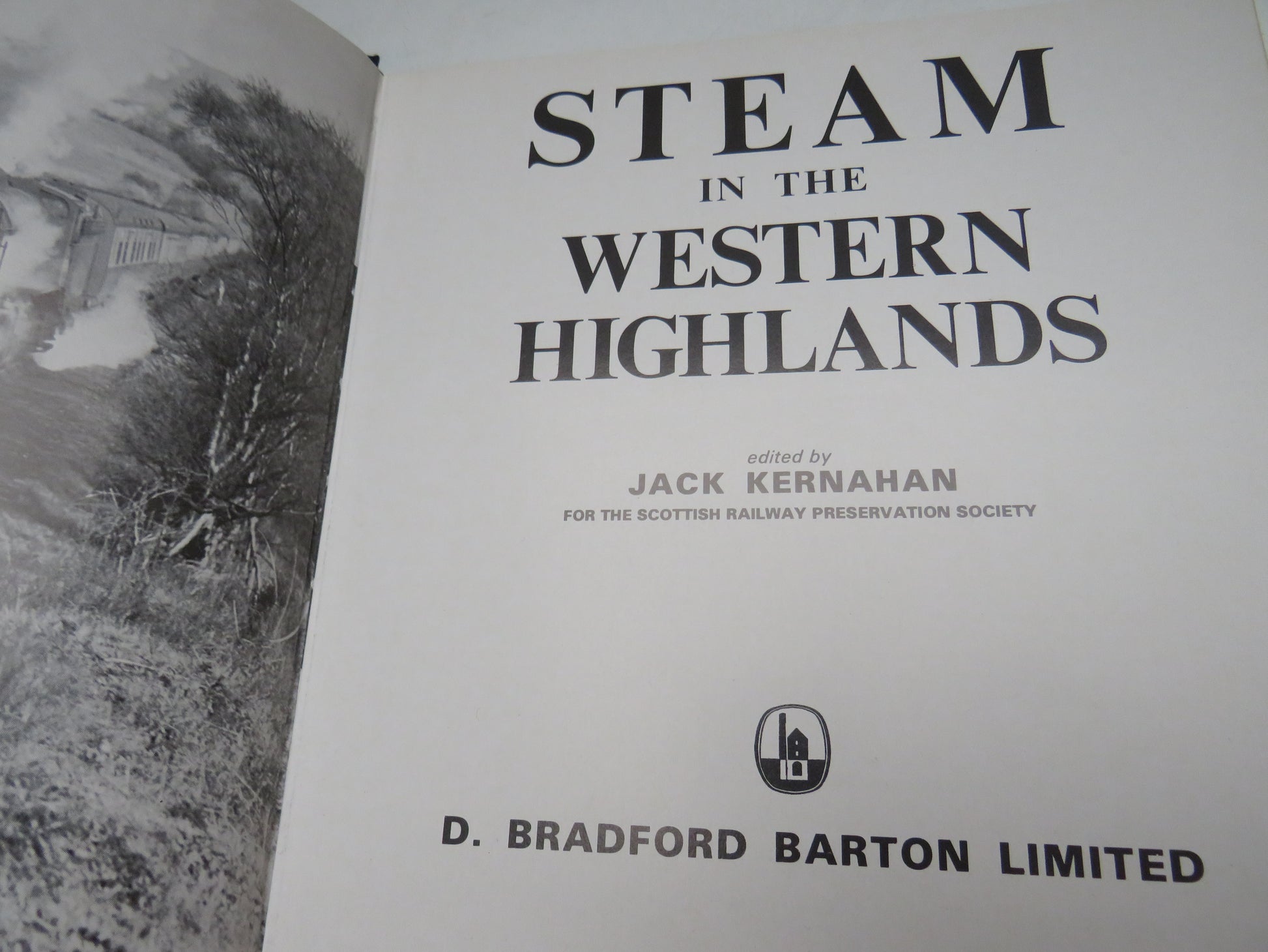 Steam in the Western Highlands edited by Jack Kernahan 1978 (Vintage Railway Book) book 3