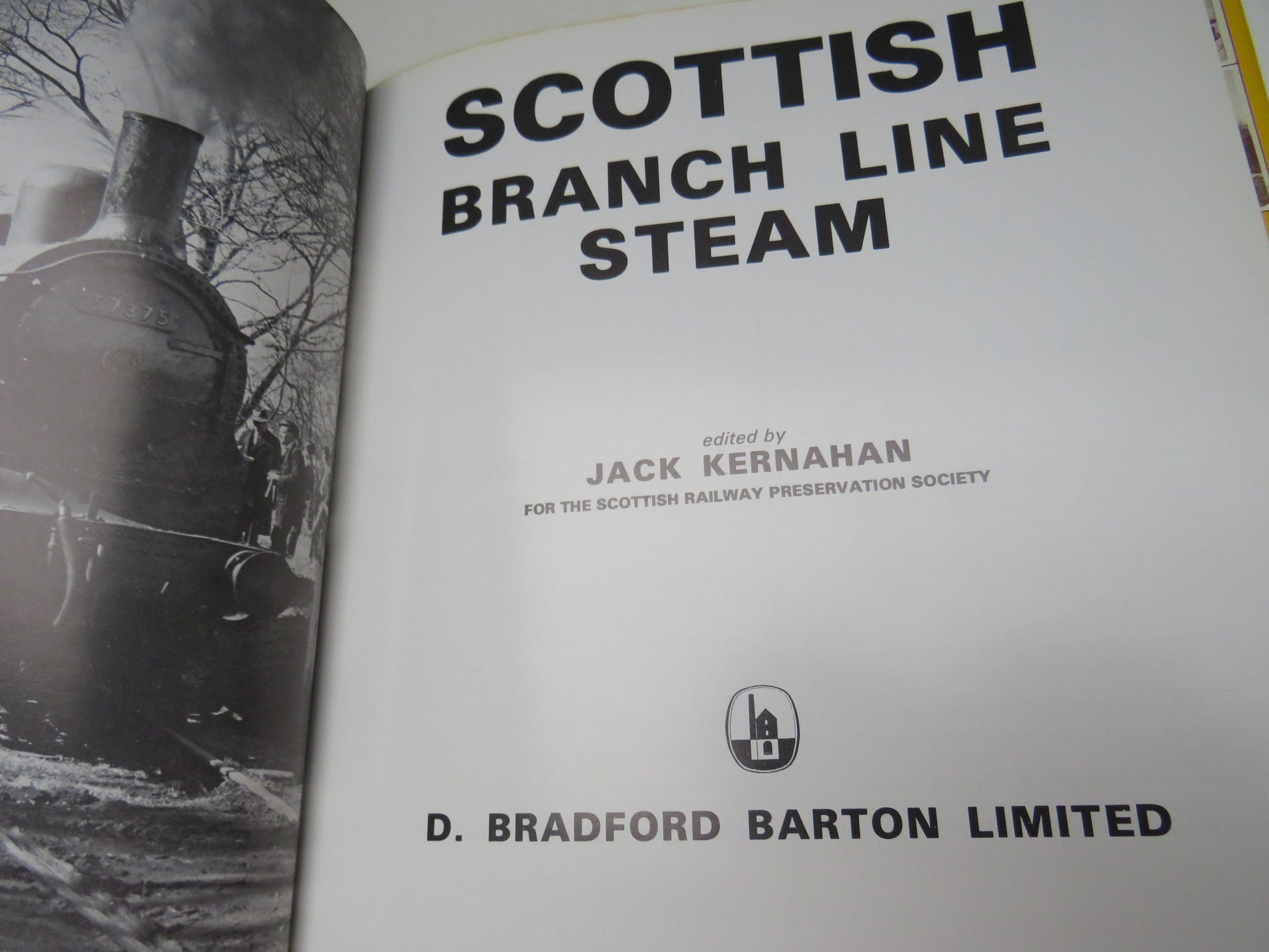 Scottish Branch Line Steam edited by Jack Kernahan 1977 (Vintage Railway Book) book 3