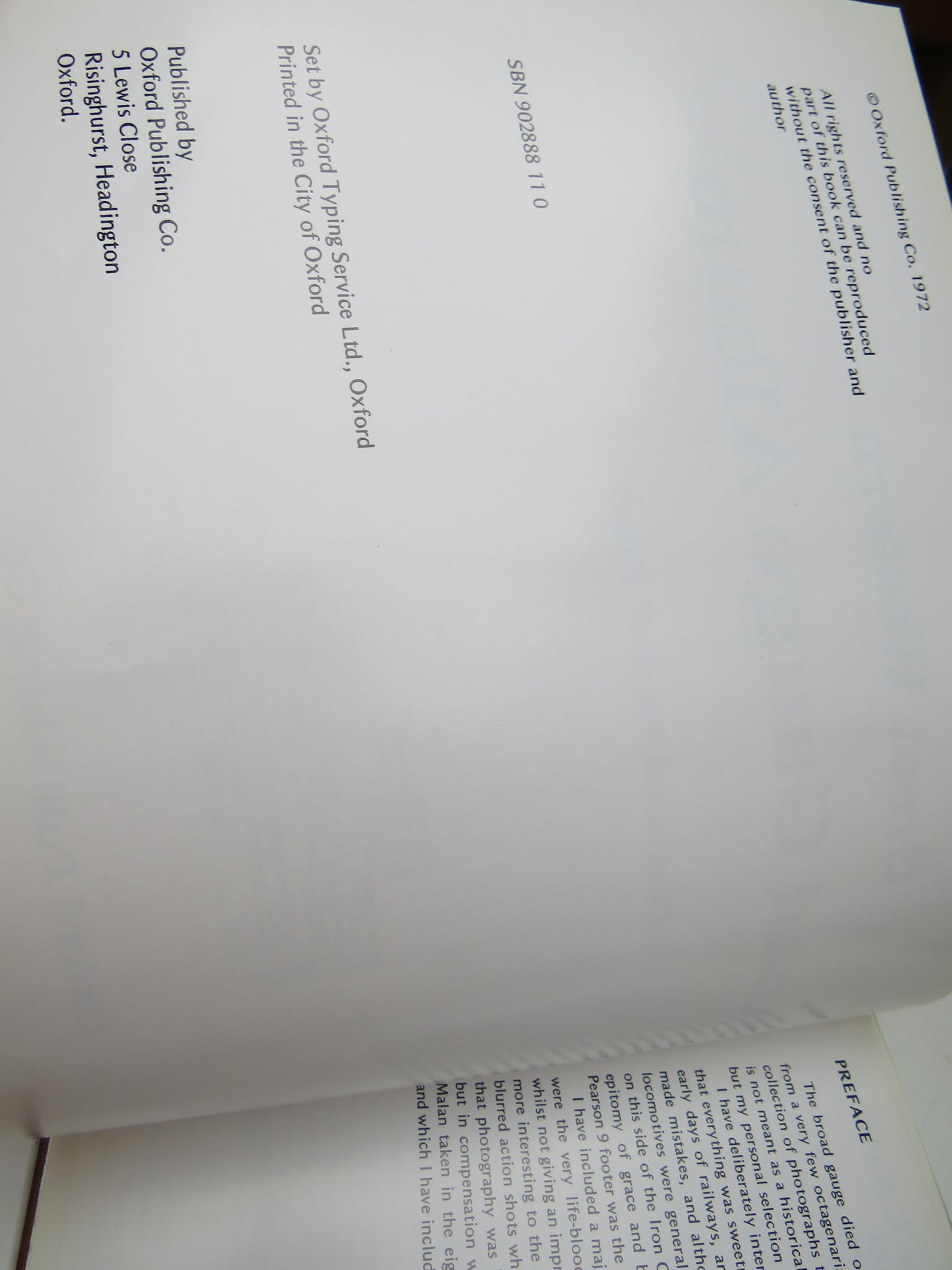 Great Western Broad Gauge Album compiled by A.K. Steele 1972 (Vintage Railway Book) book 4