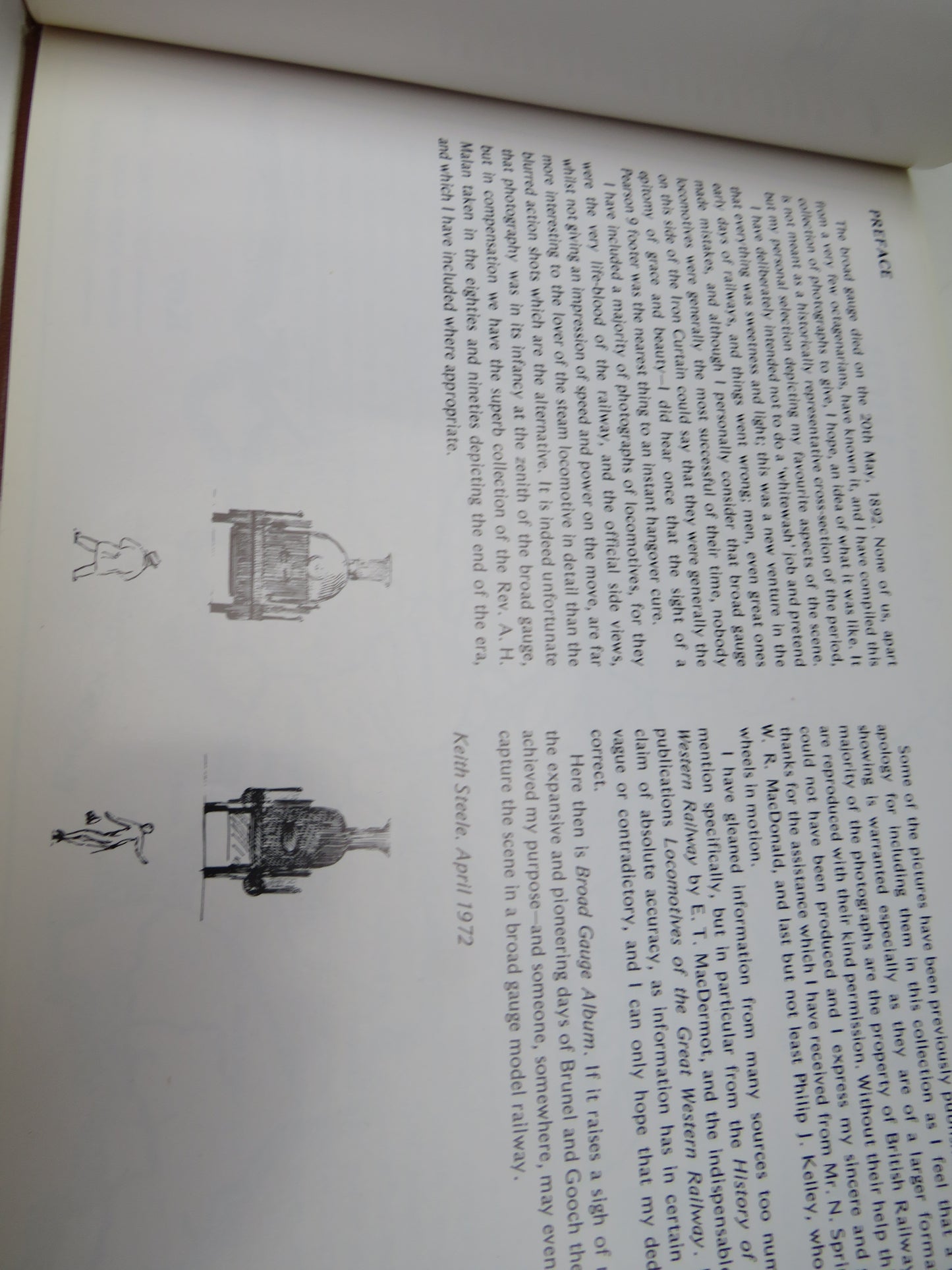 Great Western Broad Gauge Album compiled by A.K. Steele 1972 (Vintage Railway Book) book 5