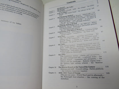 The Balerno Branch and The Caley in Edinburgh by Donald Shaw 1989 (Vintage Railway Book) book image 4