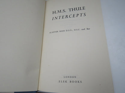 H.M.S. Thule Intercepts by Alastair Mars, 1956 book image 3
