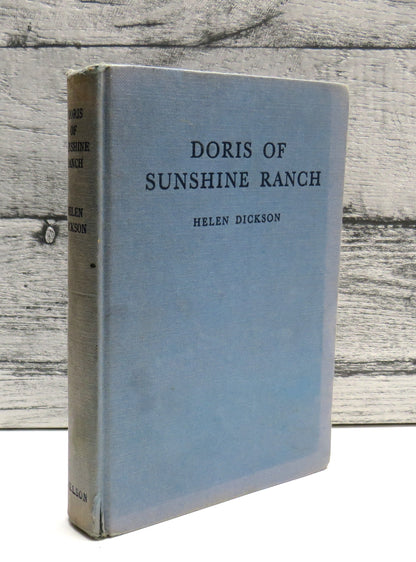 Doris of Sunshine Ranch by Helen Dickson, 1955 book front cover