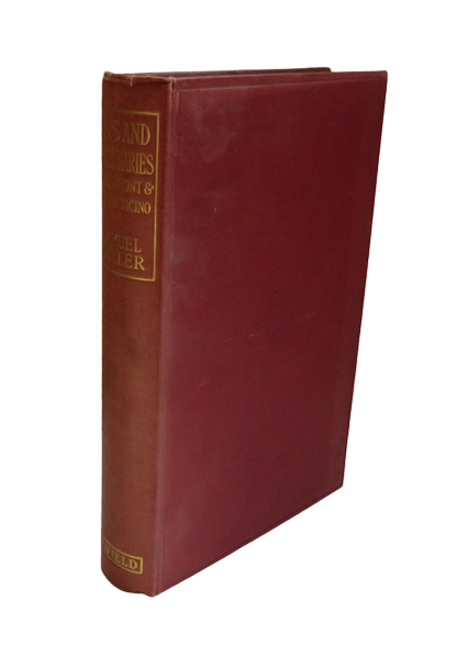 Alps and Sanctuaries of Piedmont and the Canton Ticino By Samuel Butler 1913 book front cover