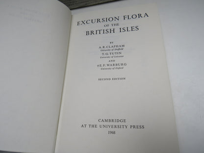 Excursion Flora of the British Isles by Clapham, Tutin & Warburg, 1968 book image 3