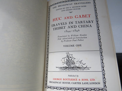 Huc and Gabet, Travels in Tartary, Thibet and China, 1844-6, Volumes I and II Translated by William  book image 4