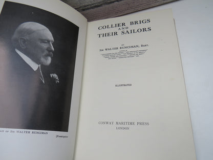 Collier Brigs and Their Sailors by Sir Walter Runciman, Illustrated, 1971 book image 3