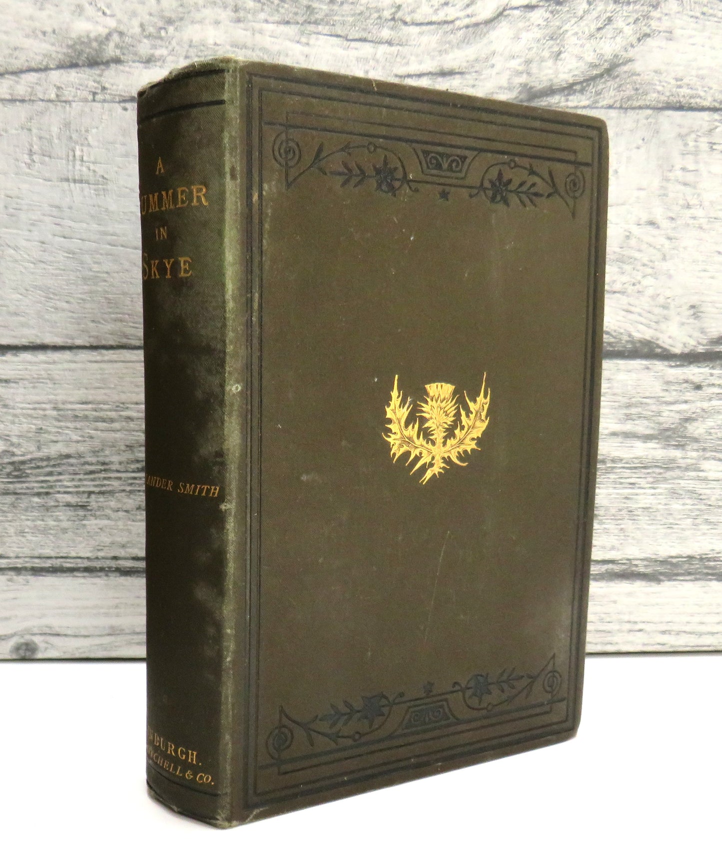 A Summer in Skye by Alexander Smith, 1880, Antique Book