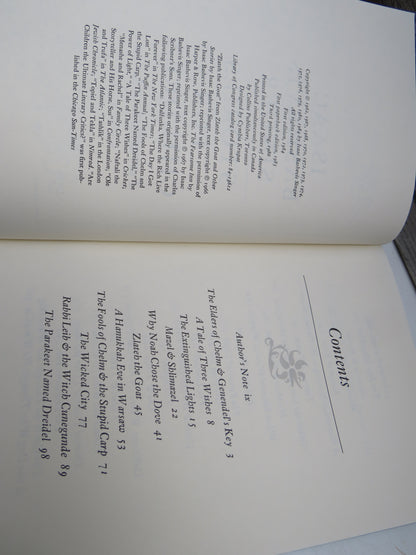 Stories For Children by Isaac Bashevis Singer 1986 book image 5