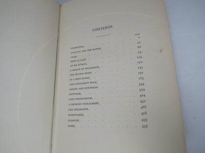 A Summer in Skye by Alexander Smith, 1880, Antique Book book image 4