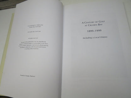 A Century of Golf at Cruden Bay 1899-1999 including a local history book image 3