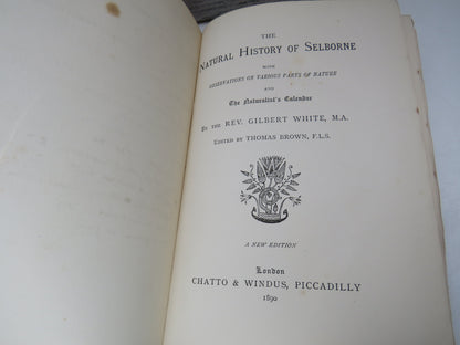 The Natural History of Selborne with Observations on Various Parts of Nature and The Naturalist's Ca book image 5