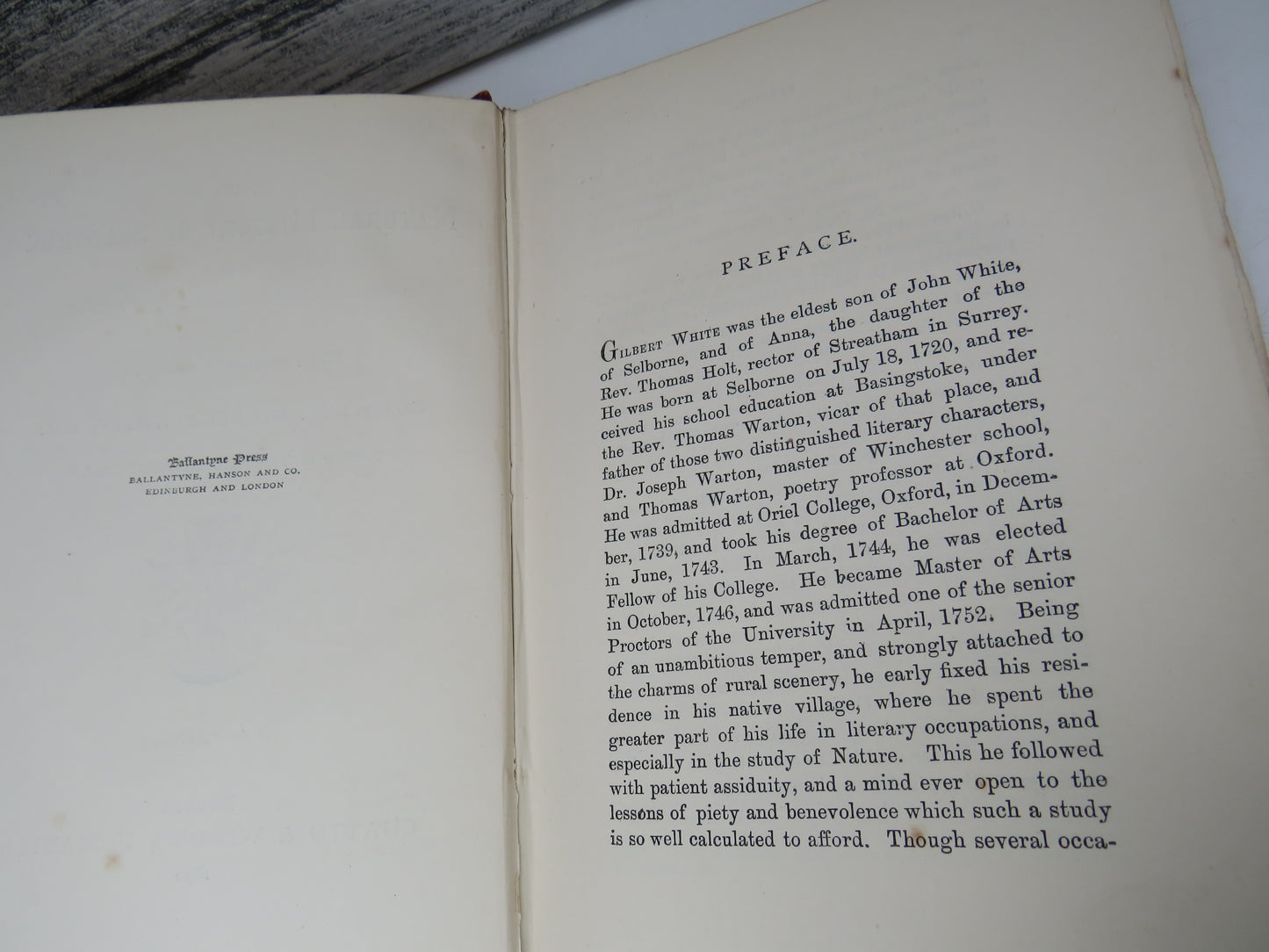The Natural History of Selborne with Observations on Various Parts of Nature and The Naturalist's Calendar by the Rev. Gilbert White, 1890