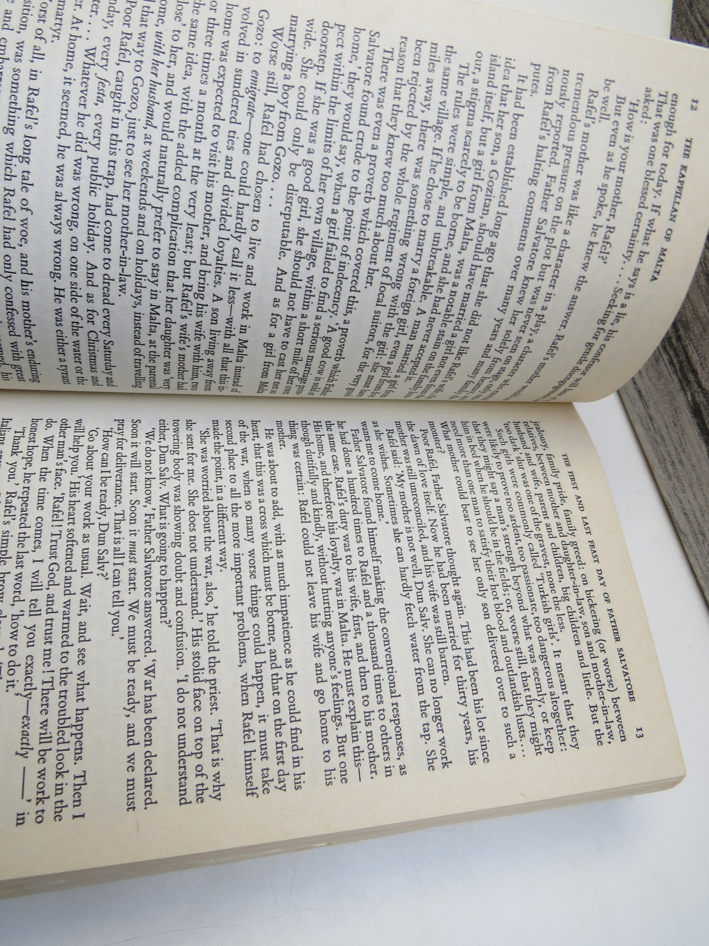 The Kappillan of Malta By Nicholas Monsarrat 1974