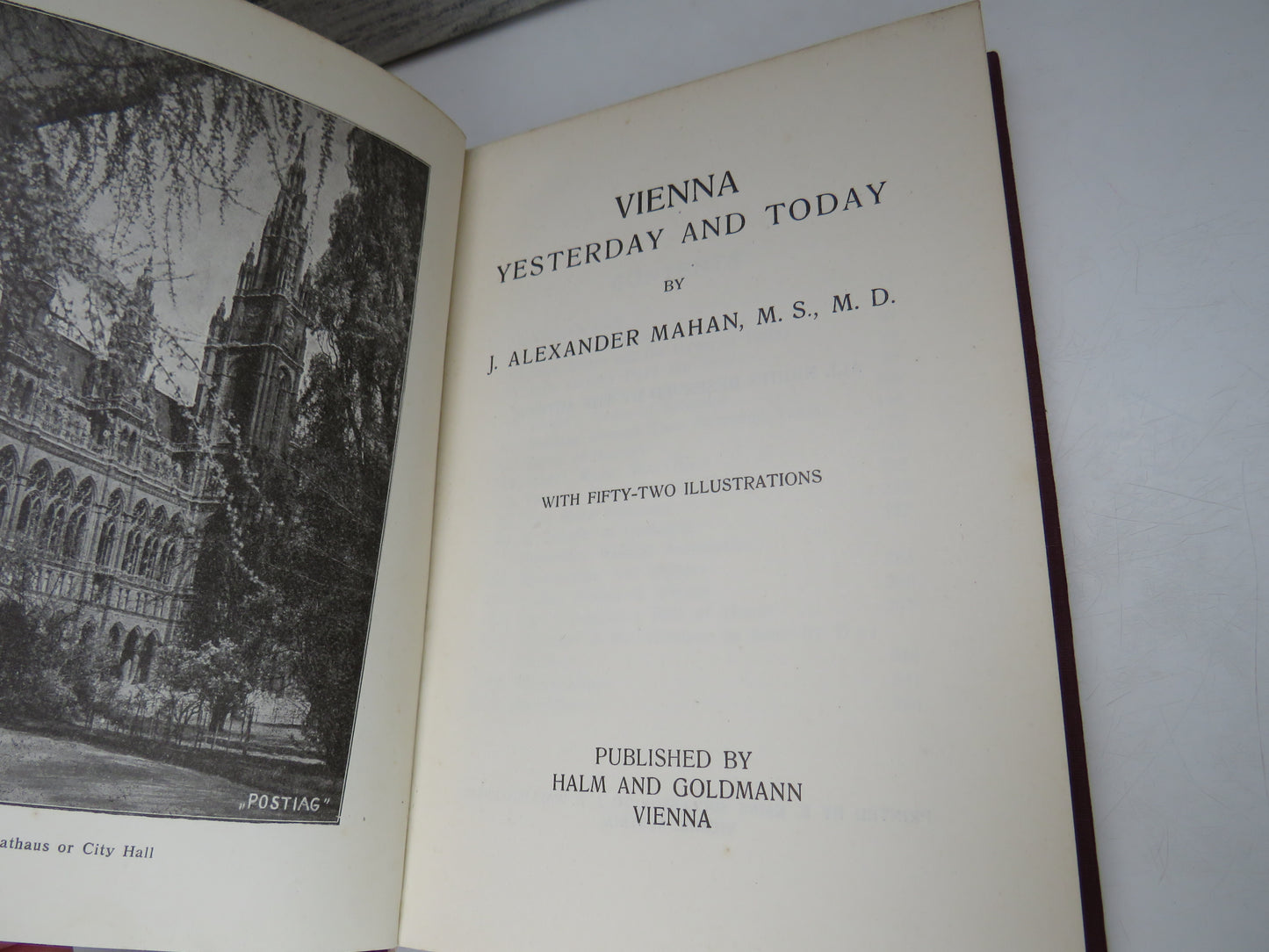 Vienna, Yesterday and Today by J. Alexander Mahan, 1929