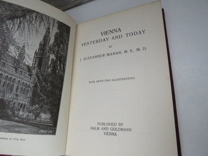 Vienna, Yesterday and Today by J. Alexander Mahan, 1929 book image 3