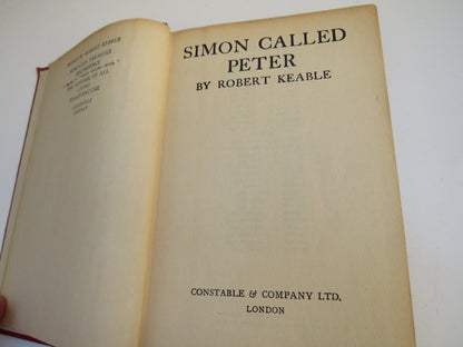 Simon Called Peter By Robert Keable 1925 book image 5