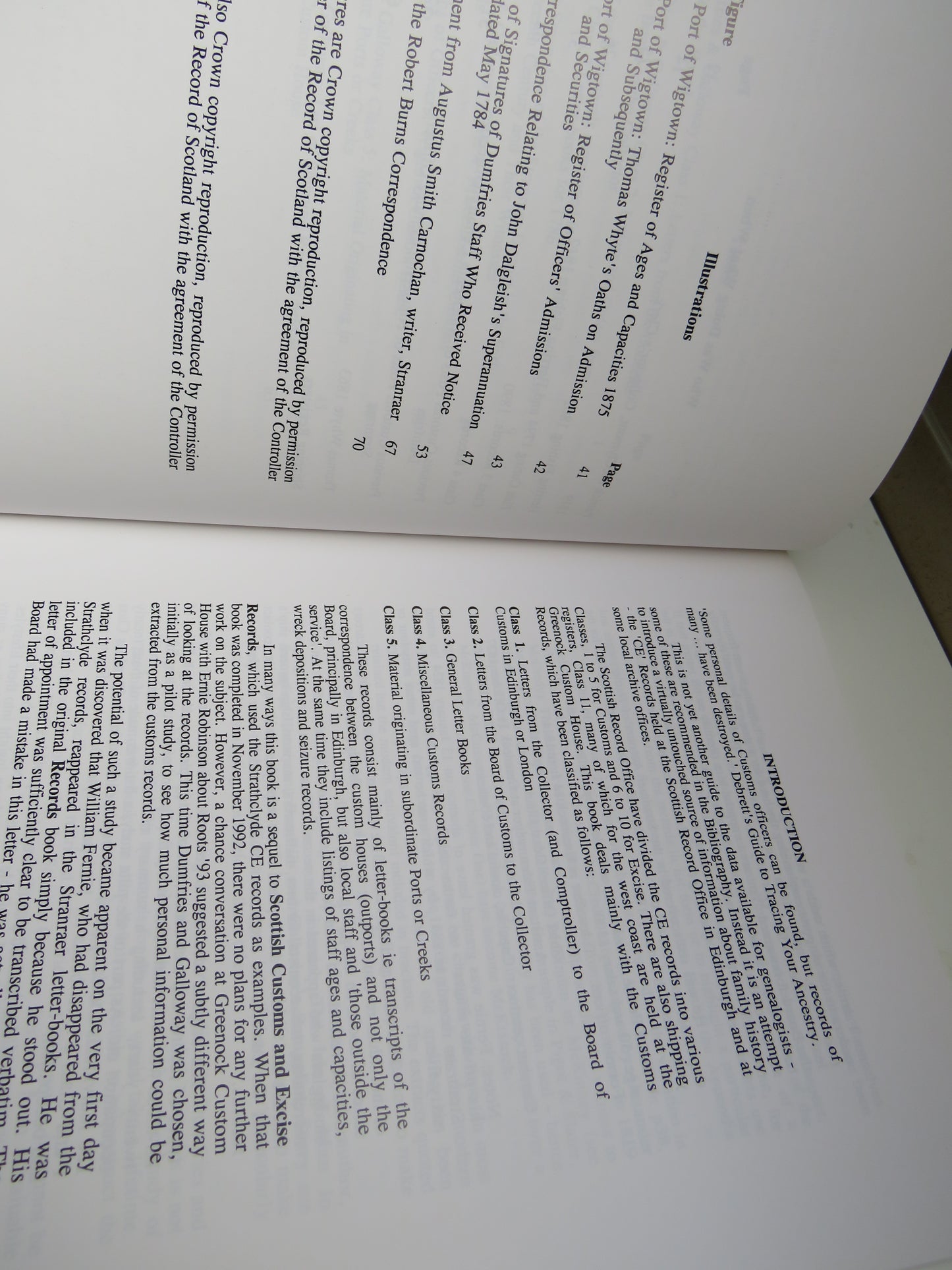 Family Histories In Scottish Customs Records By Frances Wilkins 1993