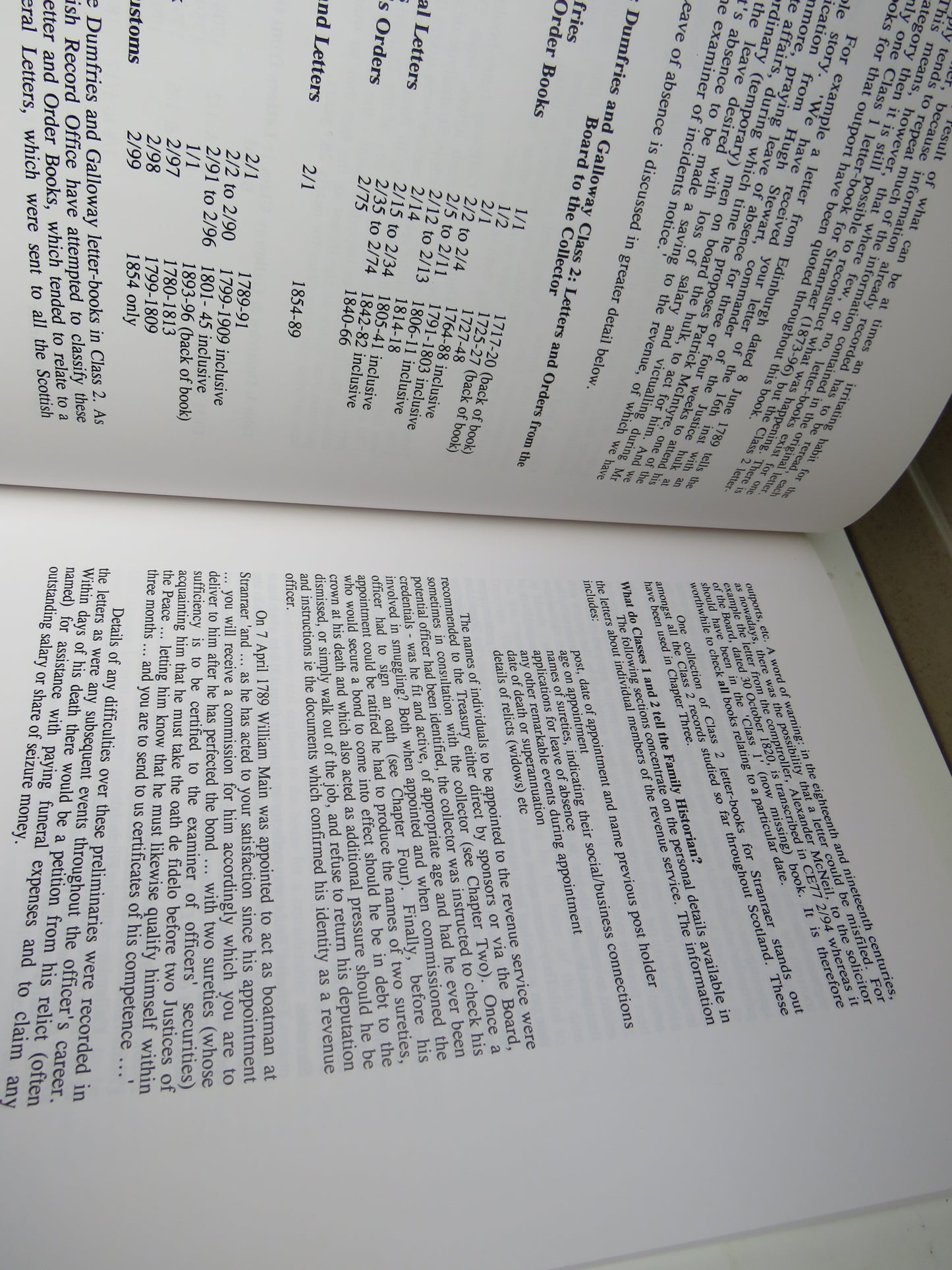 Family Histories In Scottish Customs Records By Frances Wilkins 1993