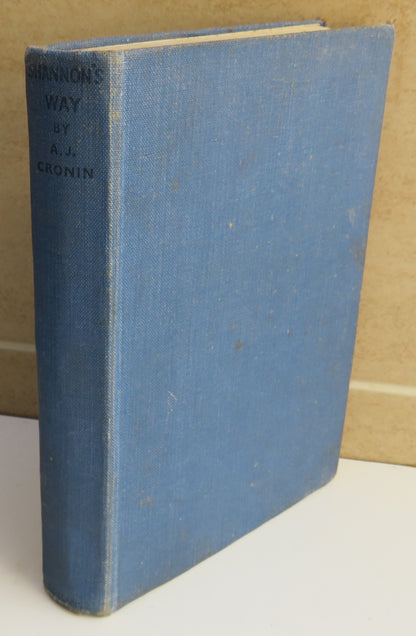 Shannon's Way By A.J. Cronin 1948 book image 2
