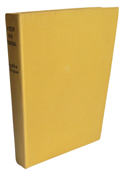 After The Funeral By Agatha Christie 1954 book front cover