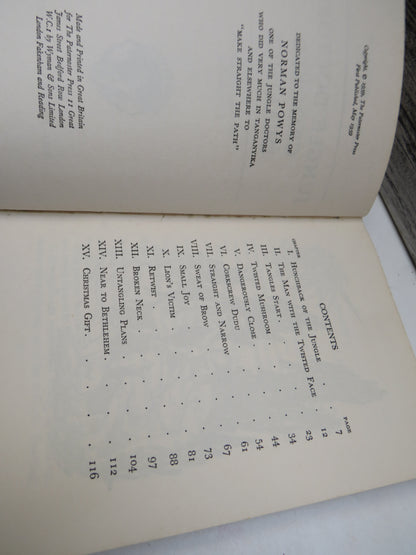 Jungle Doctor's Crooked Dealings by Paul White 1959 (Vintage Adventure) book image 5