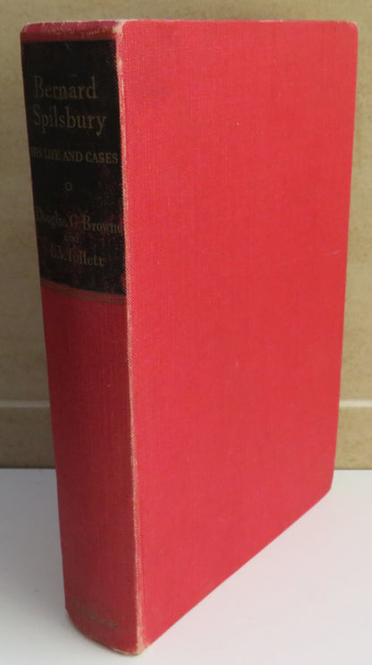 Bernard Spilsbury By Douglas G. Browne and E.V. Tullett 1954 book image 2