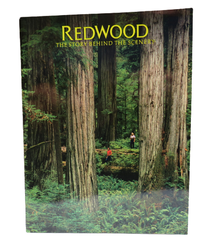 Redwood The Story Behind the Scenery By Richard A. Rasp 1990 book front cover