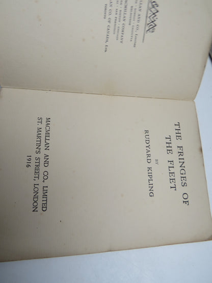 The Fringes Of The Fleet By Rudyard Kippling 1916 book image 6