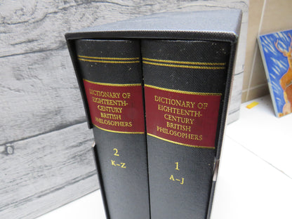 The Dictionary of Eighteenth-Century British Philosophers, Volume I and II in Presentation Case, 199 book image 2